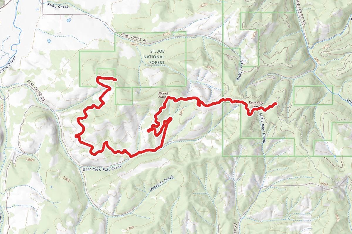 Palouse Ohv-Flat Cr South