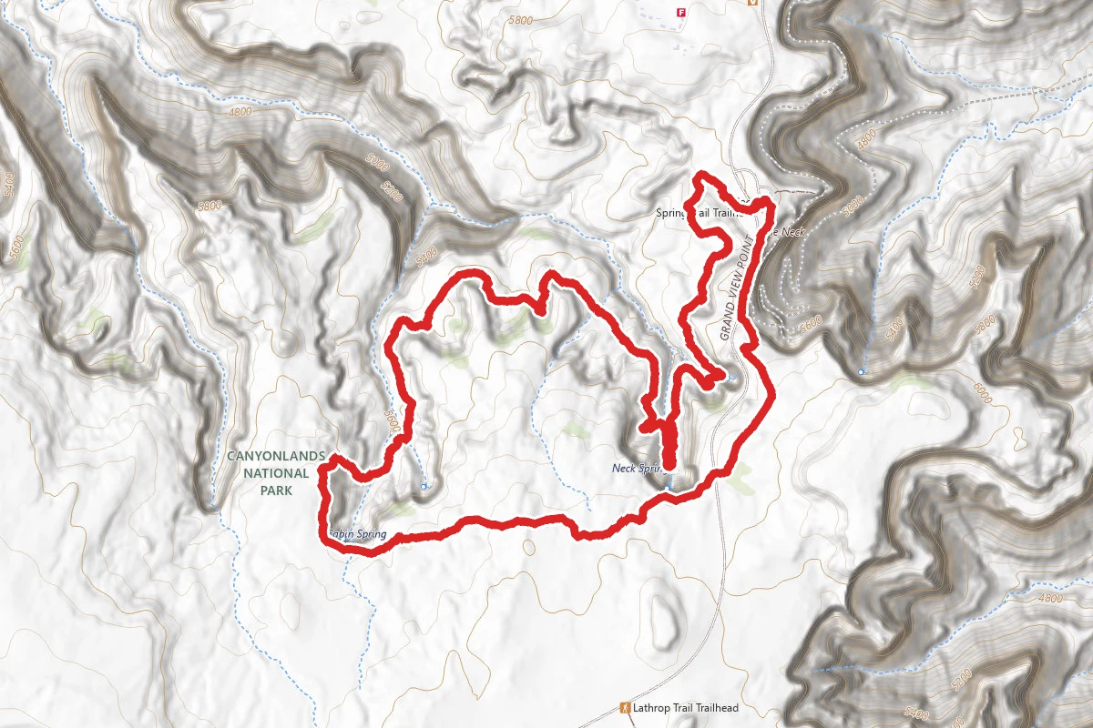 Neck Spring Loop Trail