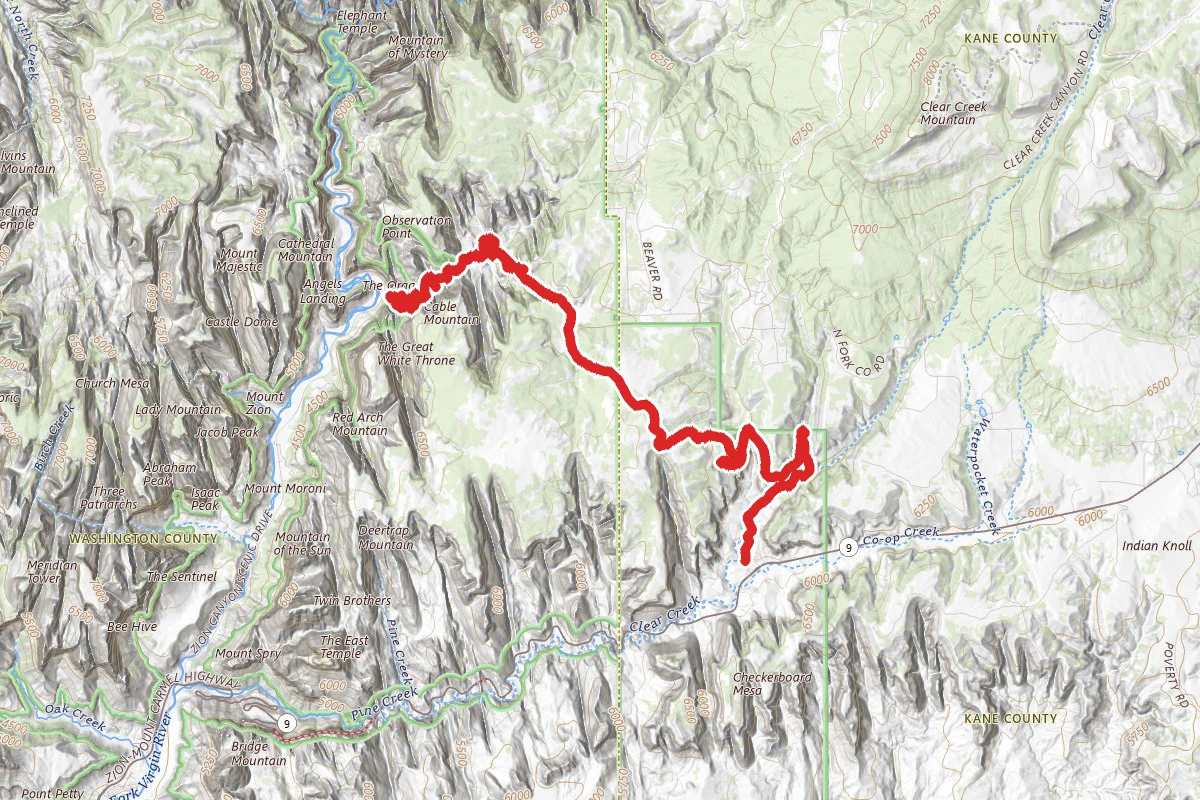 East Rim Trail