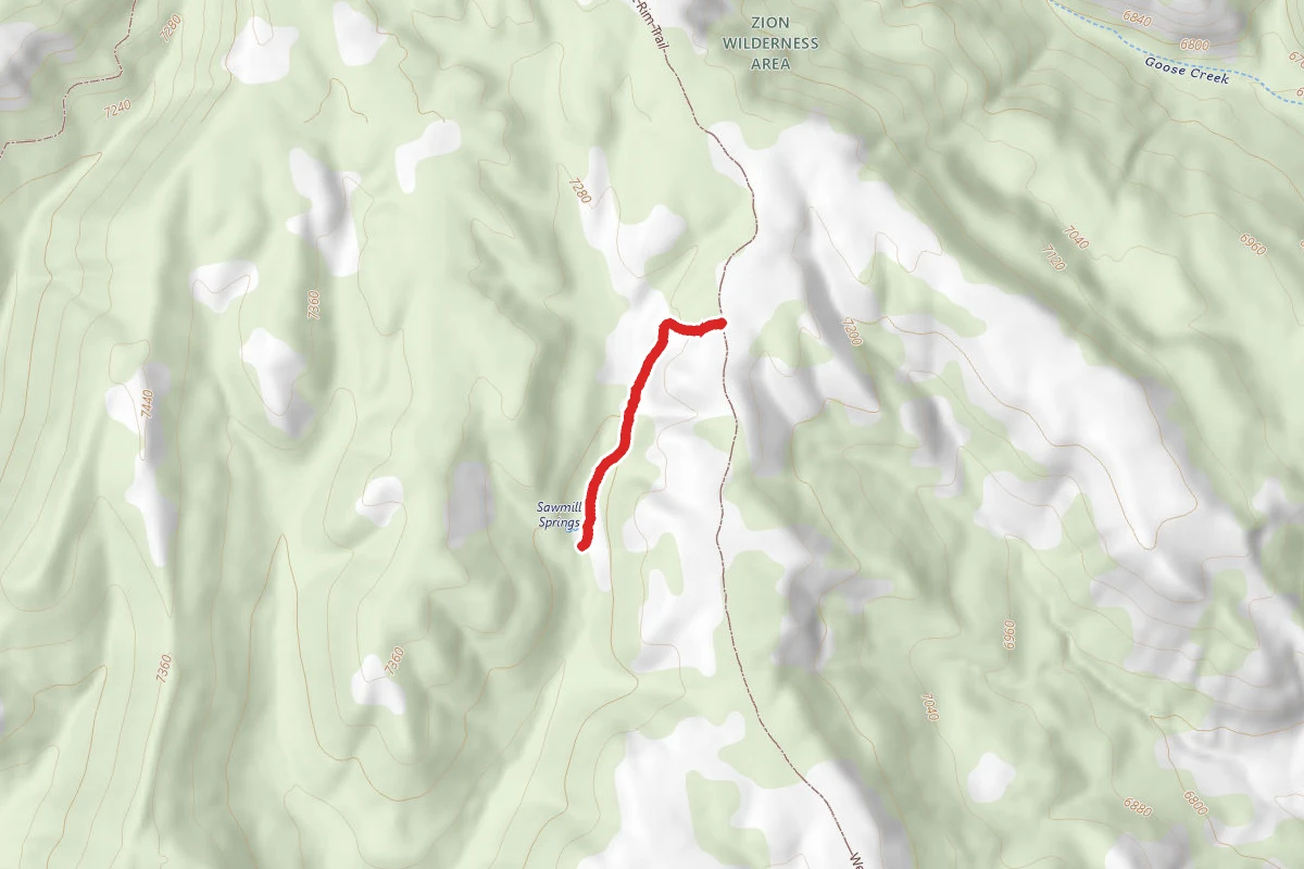 Sawmill Springs Trail