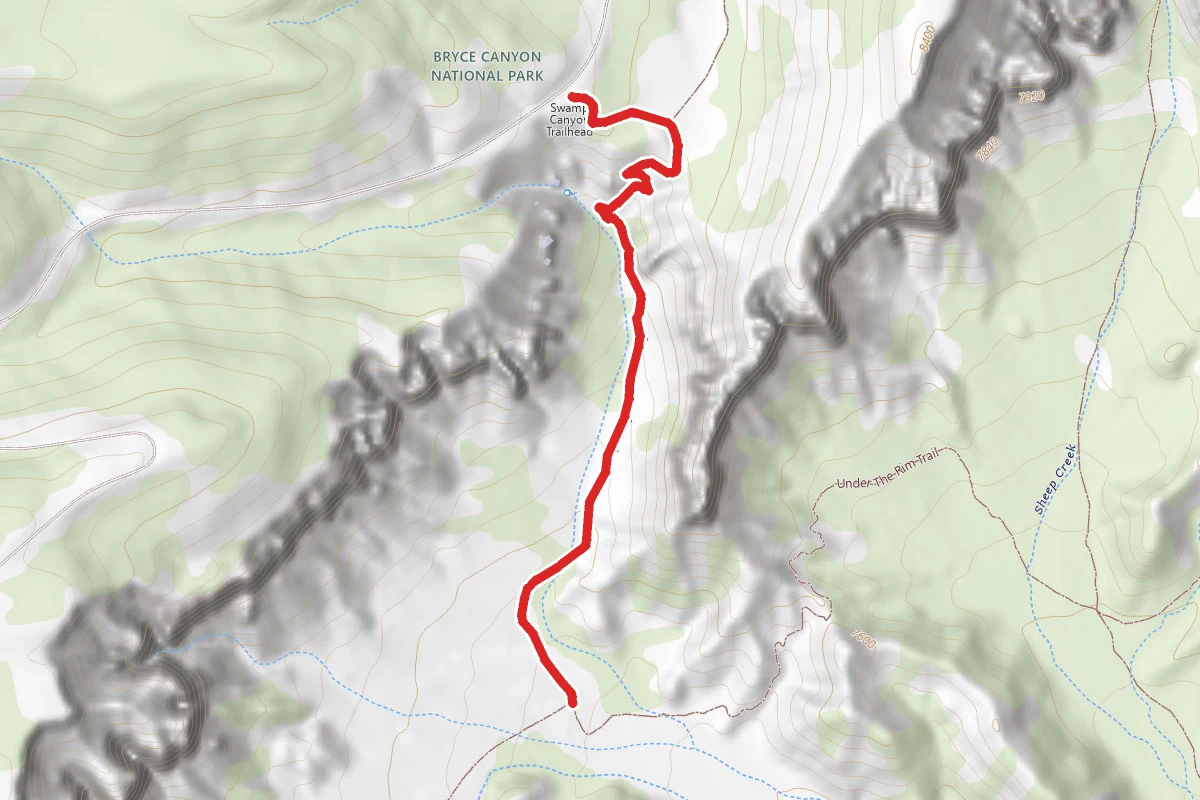 Swamp Canyon Connecting Trail