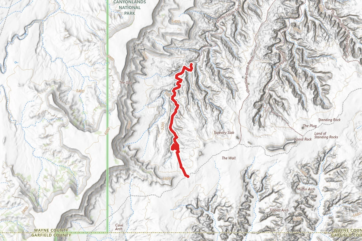 South Fork Route