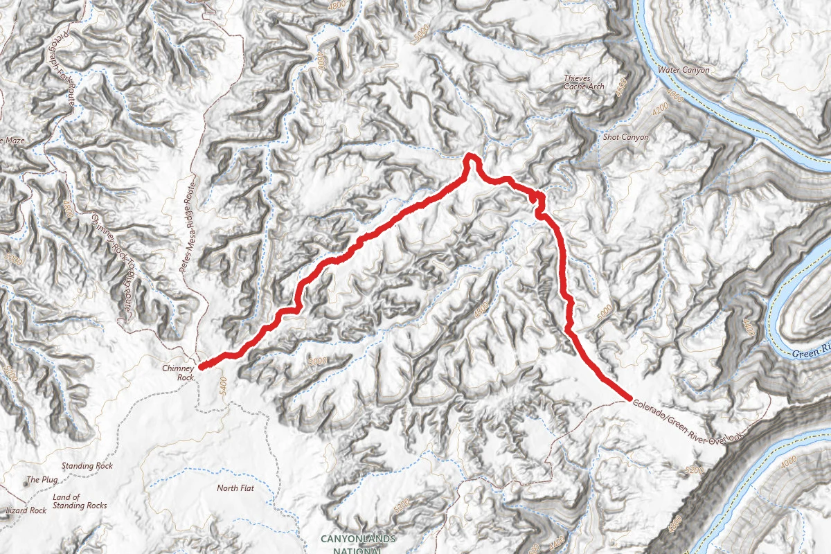 Shot Canyon / Water Canyon