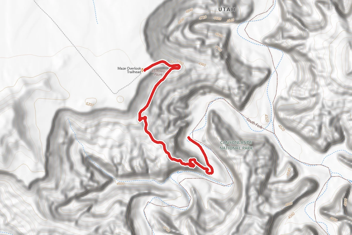 Maze Overlook Route