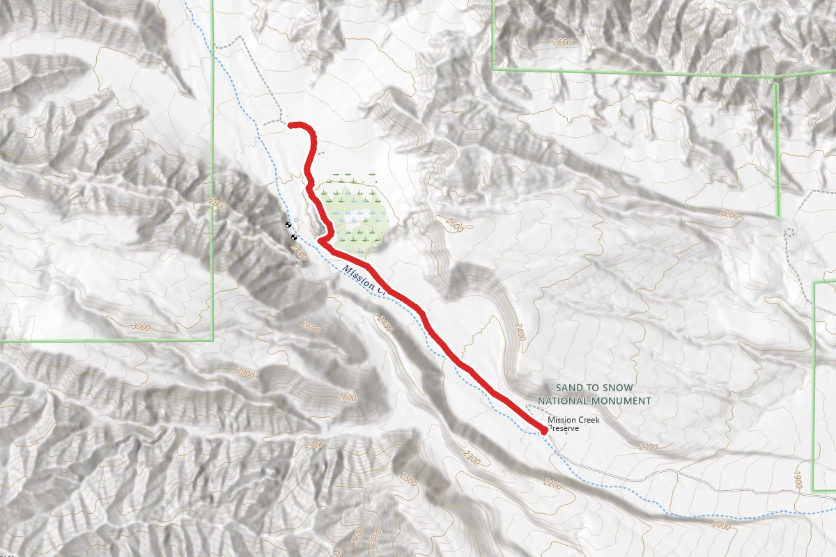 Mission Creek Preserve Trail