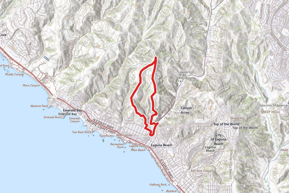 Laguna Bowl and Water Tank Road Loop