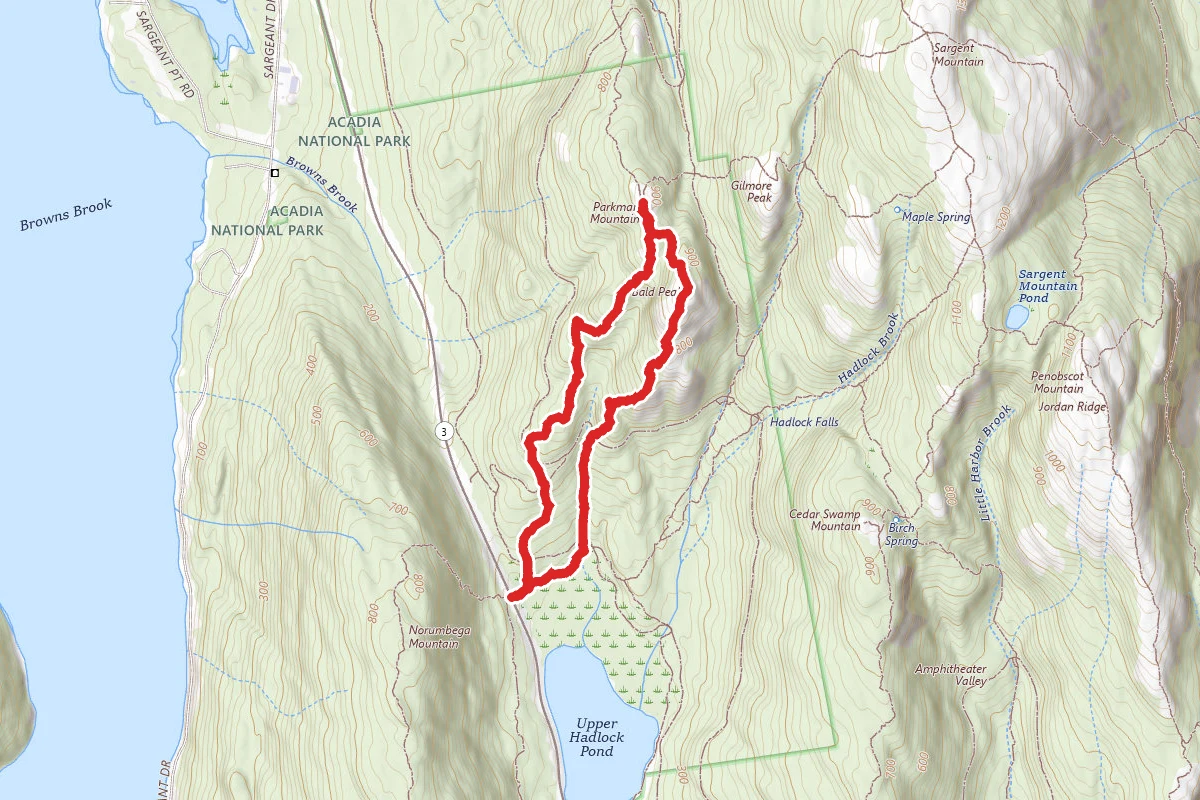 Parkman Mountain Trail