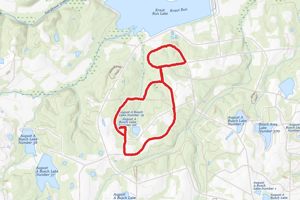 Busch Wildlife Biking-Hiking Trail