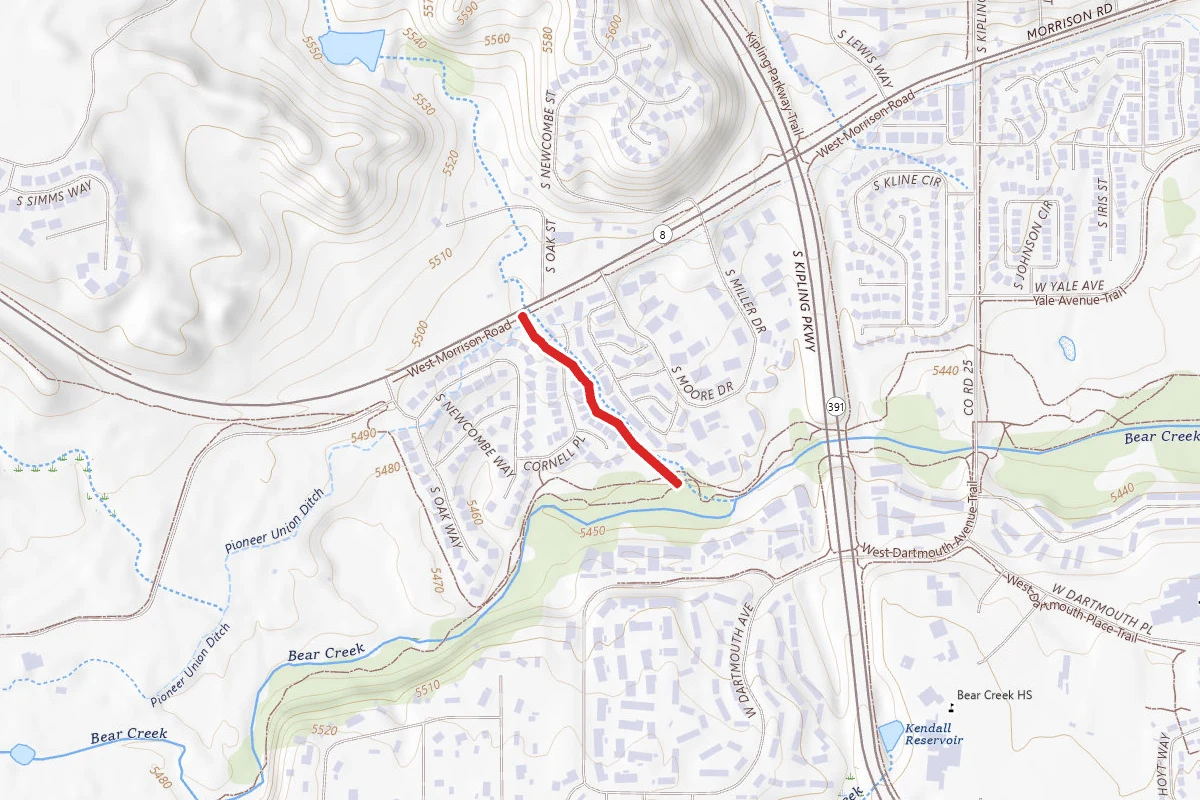Bear Creek Greenbelt Trail