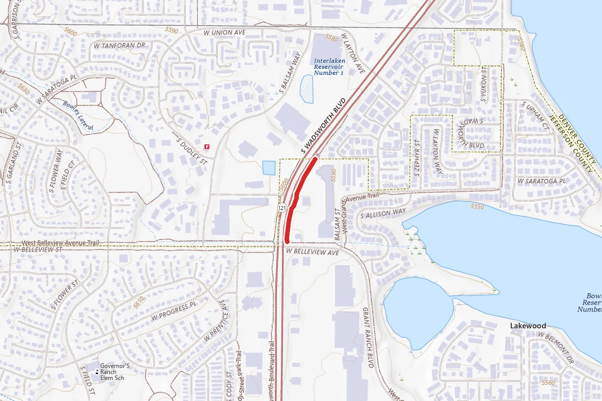 South Wadsworth Way Trail