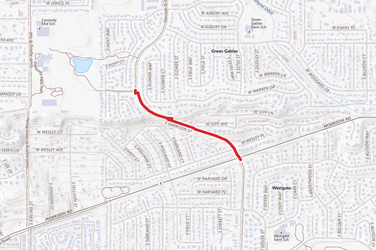 South Garrison St Trail