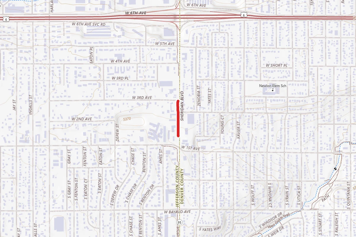 Sheridan Boulevard Trail