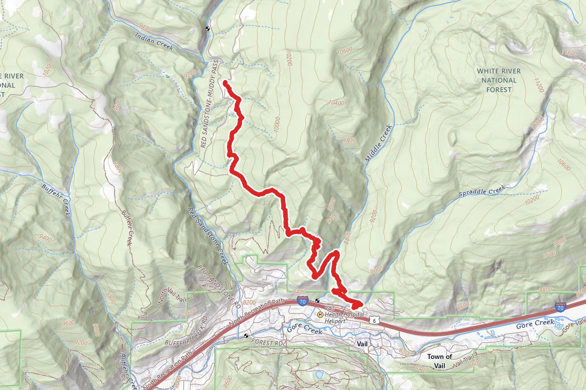 Son of Middle Creek Trail