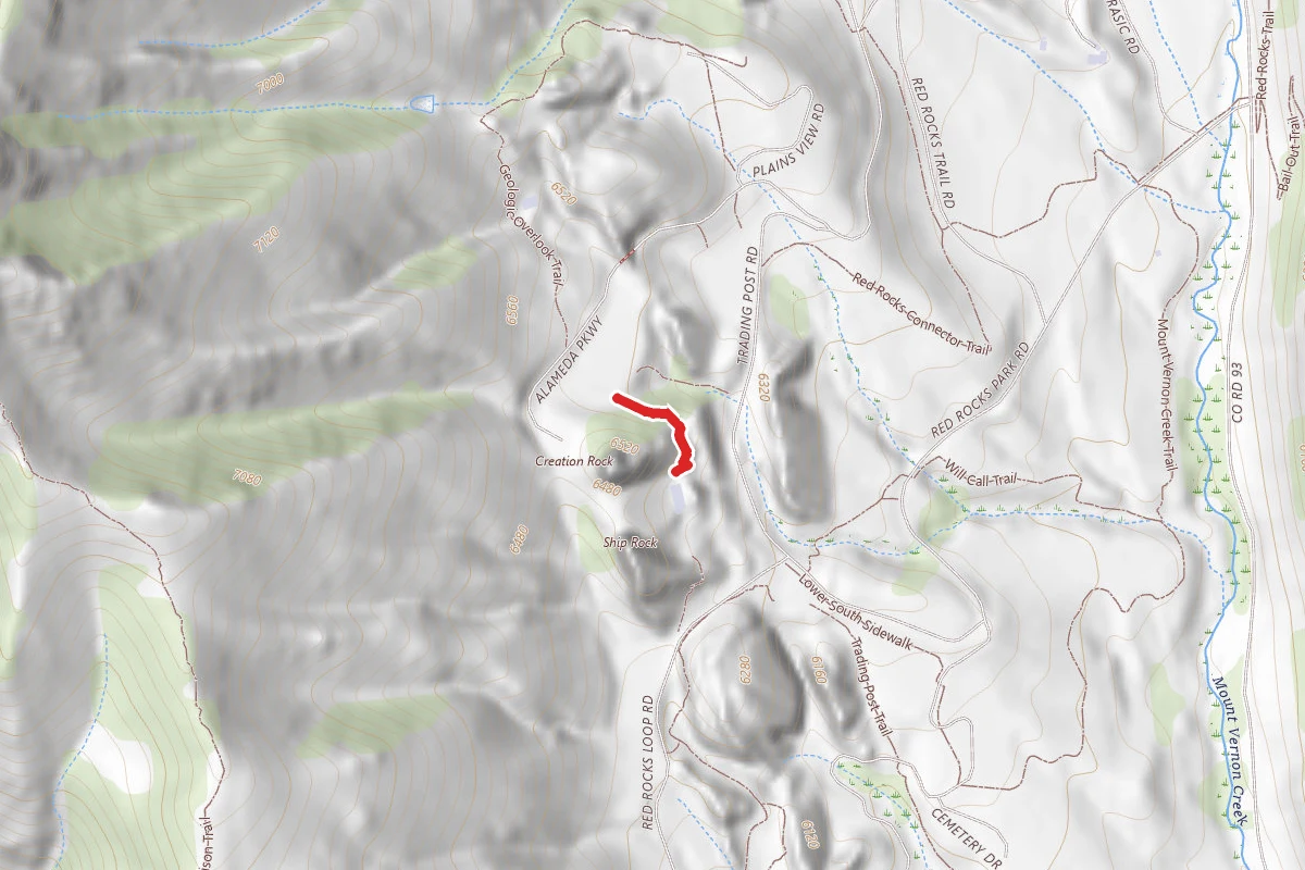 Ampitheater Access Trail