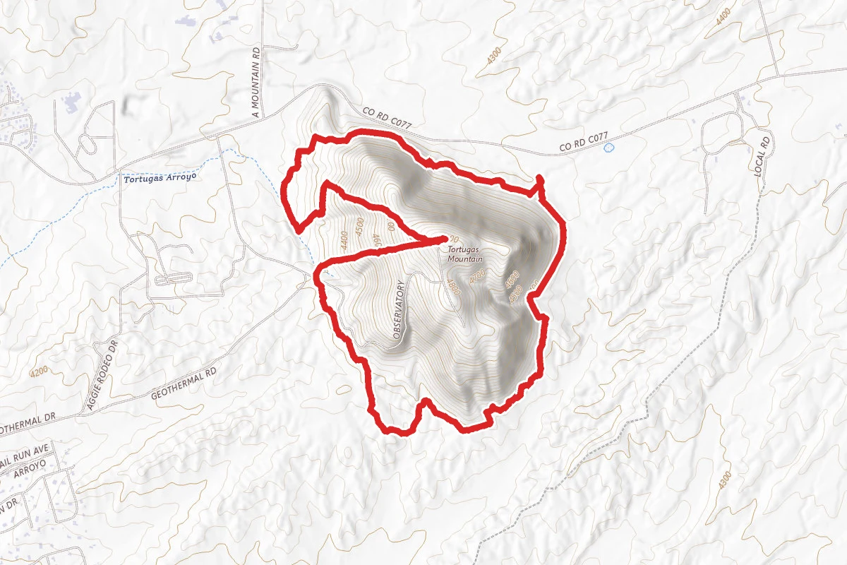 Tortugas Mountain Trail