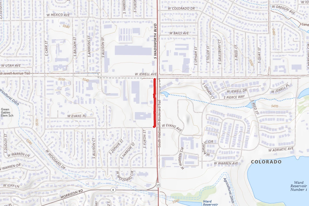 South Wadsworth Boulevard Trail