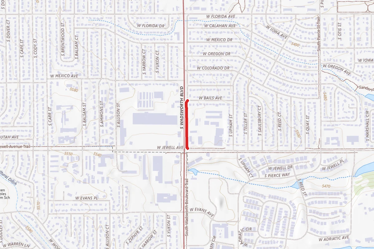 South Wadsworth Boulevard Trail