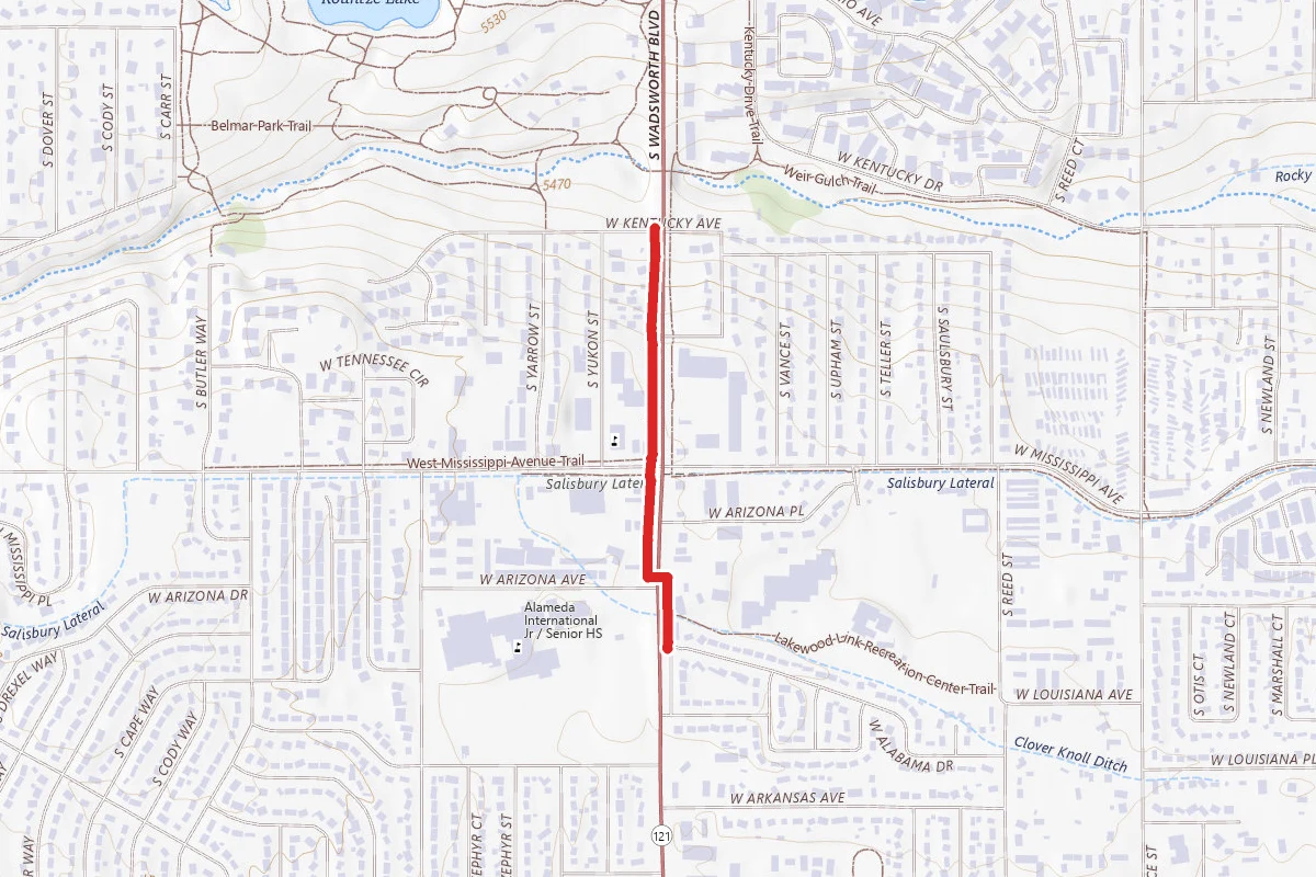 South Wadsworth Boulevard Trail