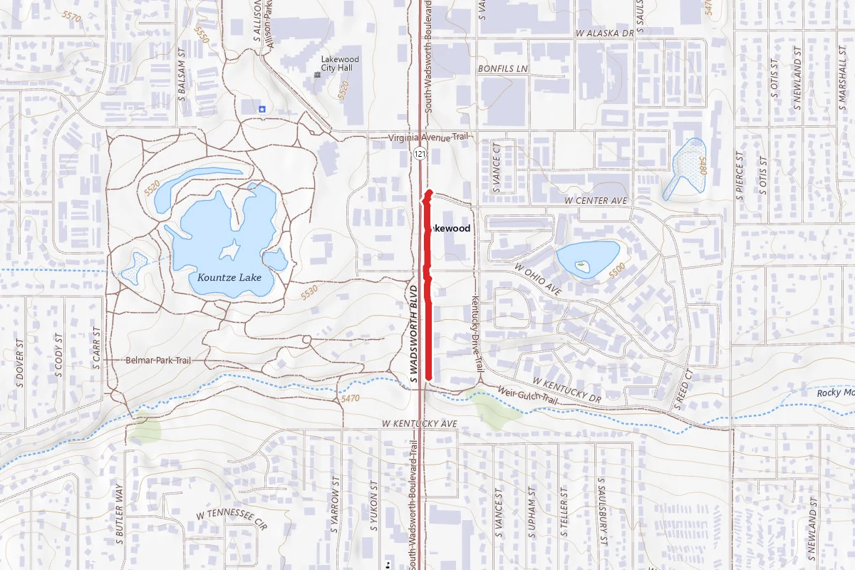 South Wadsworth Boulevard Trail