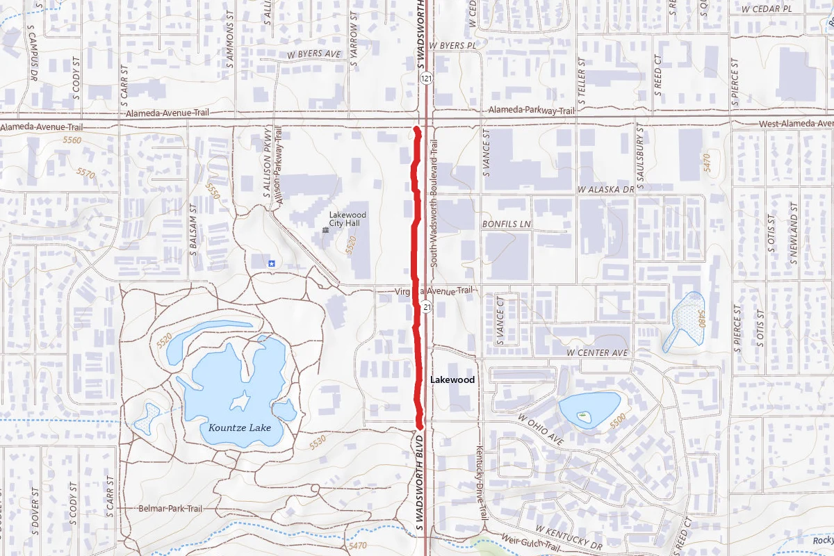 South Wadsworth Boulevard Trail