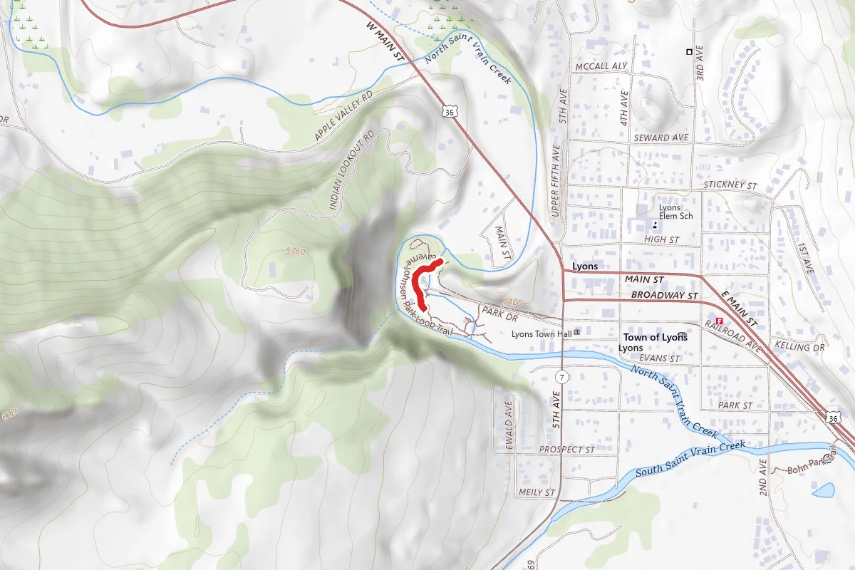 Laverne Johnson Park Auxiliary Trail