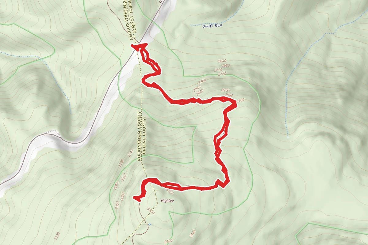 Hightop Peak Trail