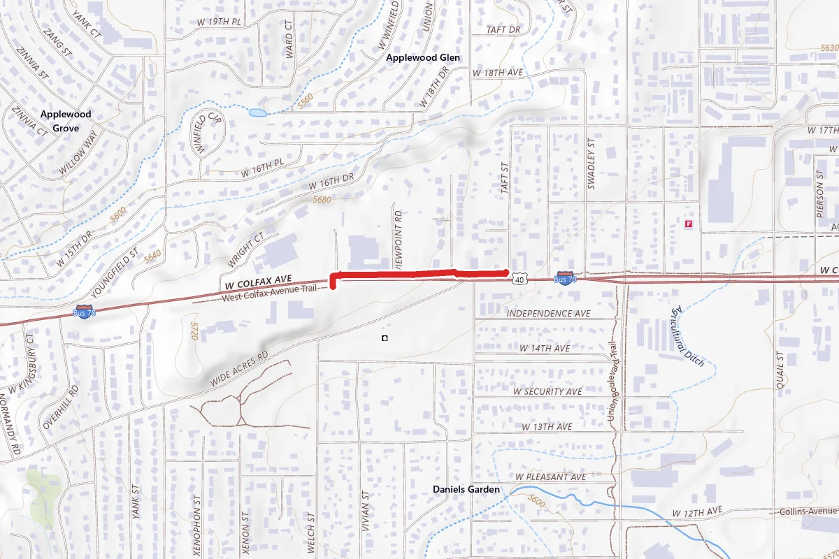 West Colfax Avenue Trail