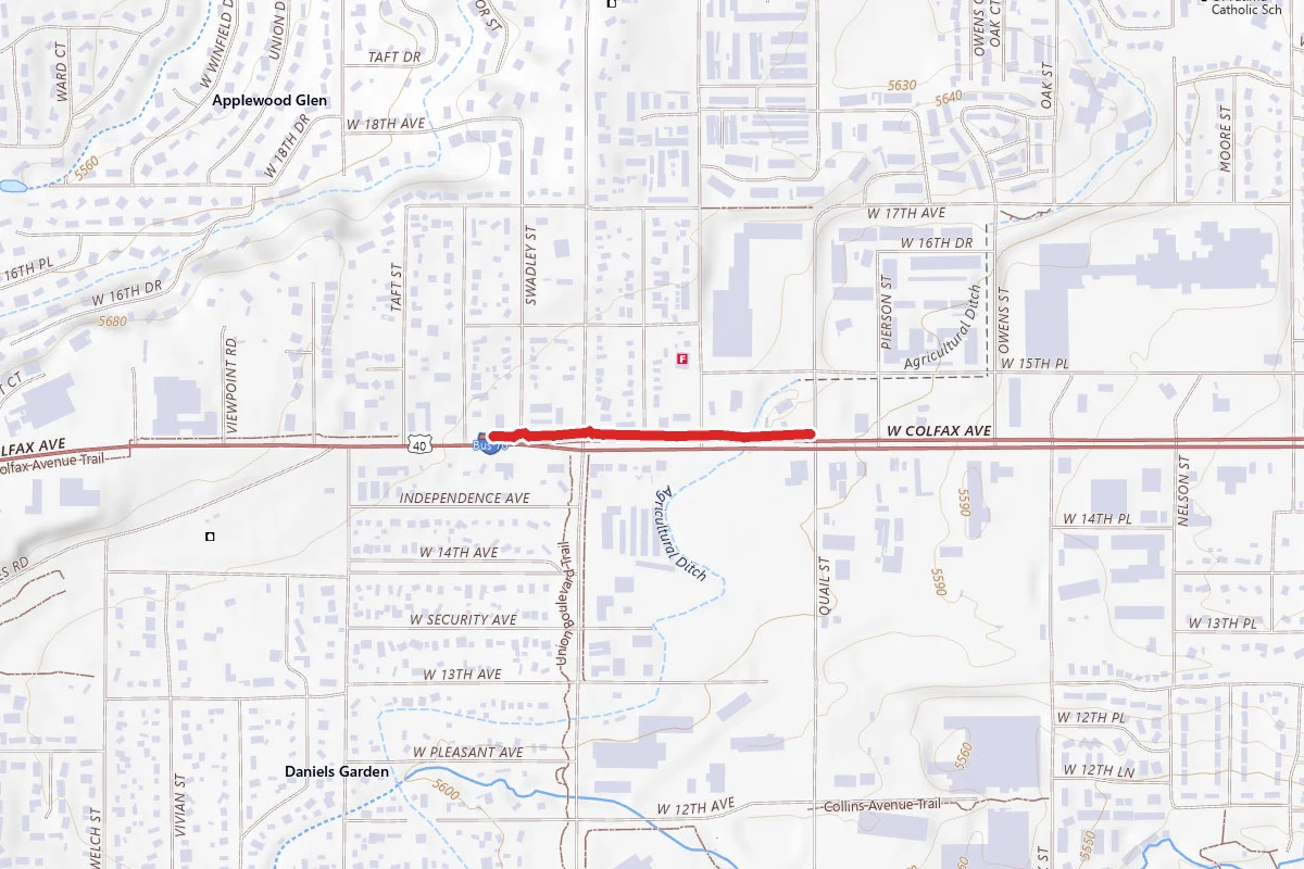 West Colfax Avenue Trail