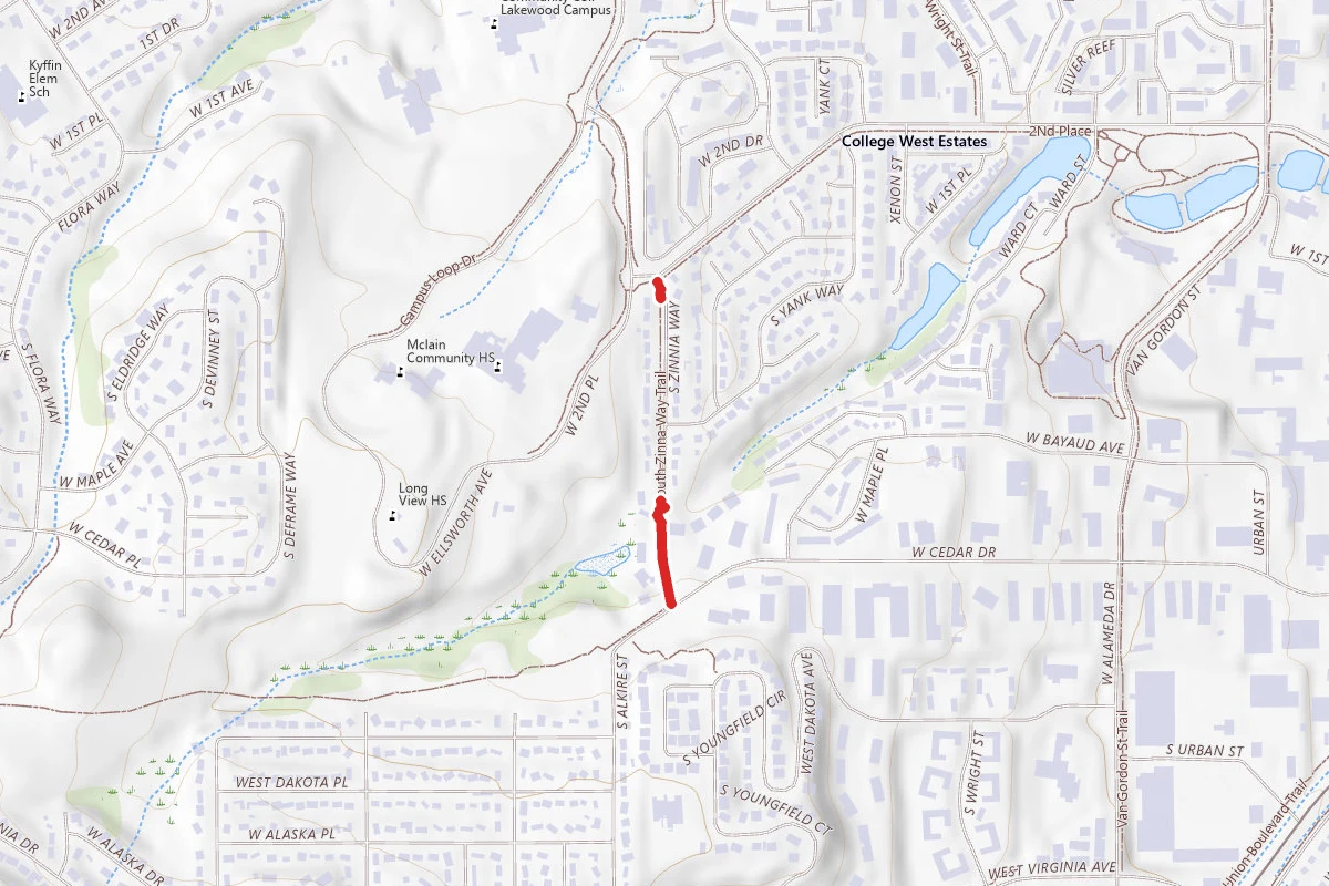 South Zinna Way Trail