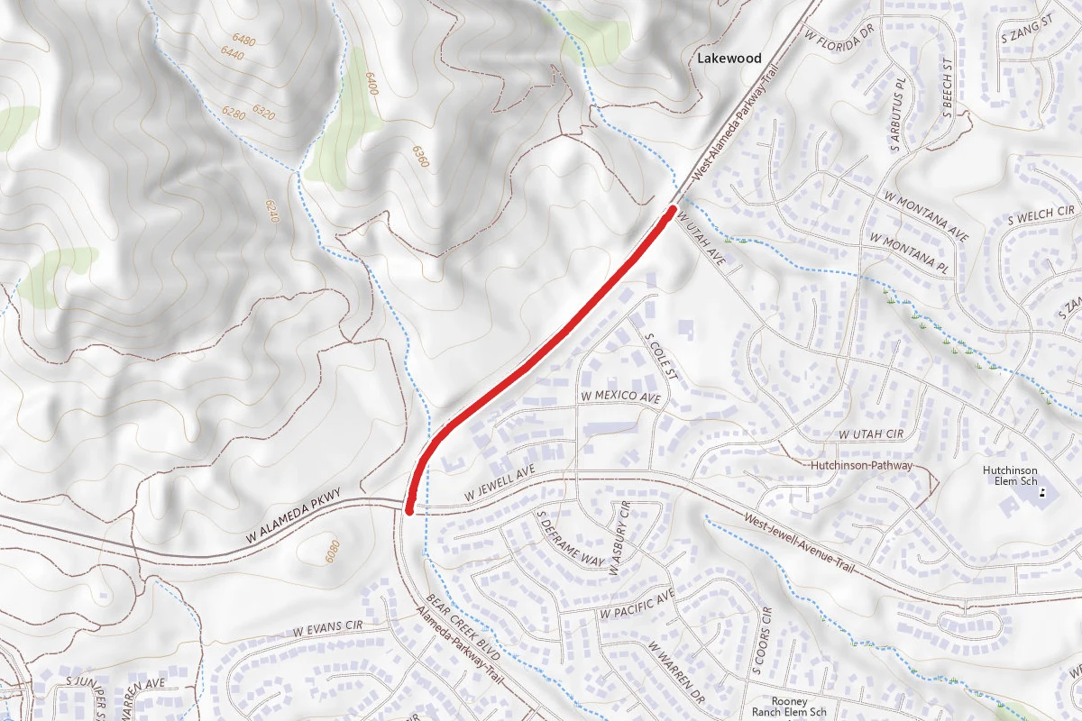West Alameda Parkway Trail
