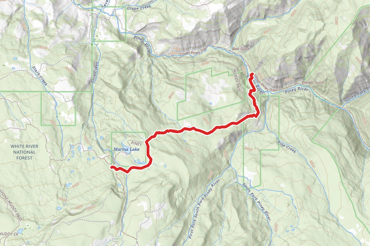 South Fork Piney Trail