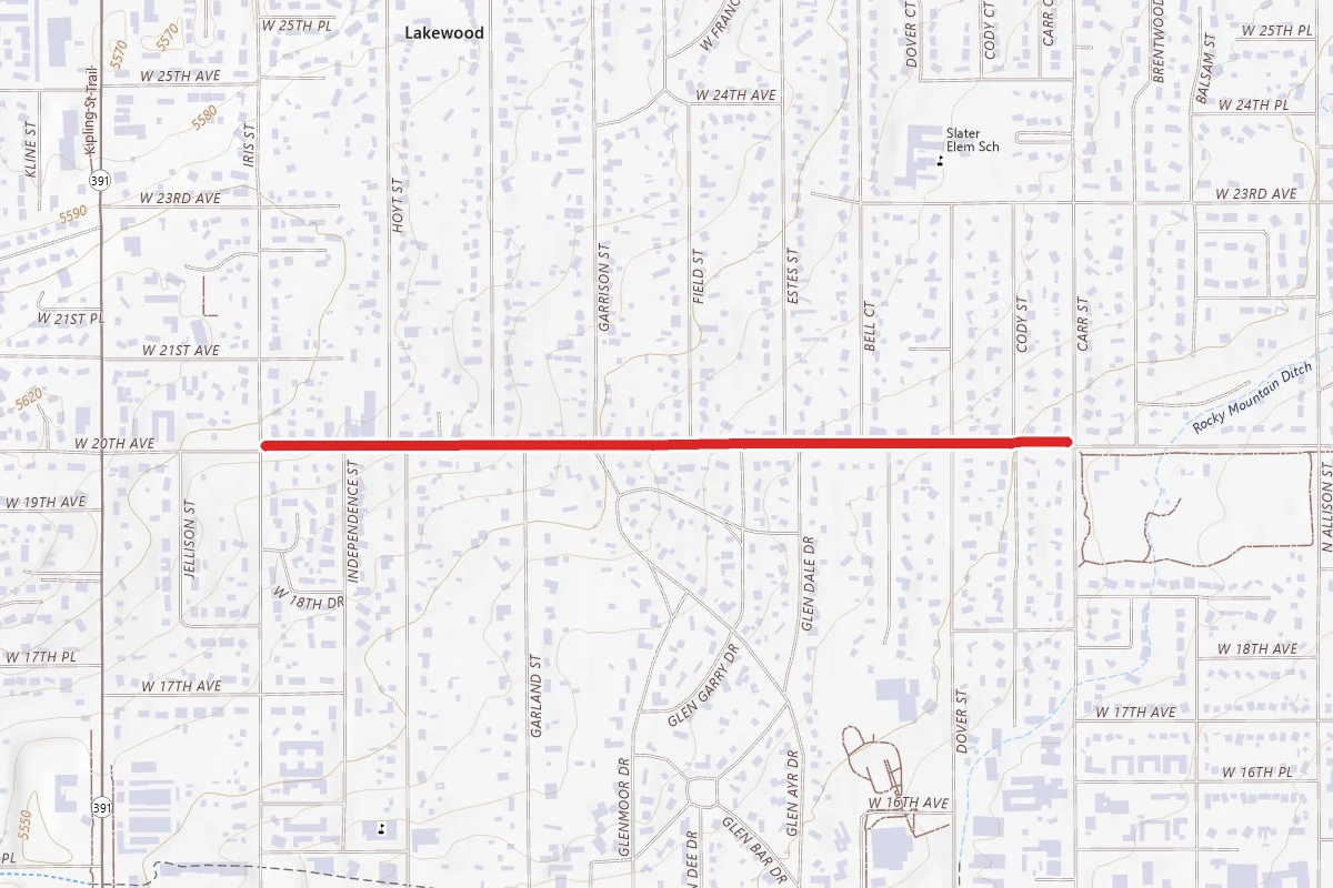 West 20Th Avenue Trail