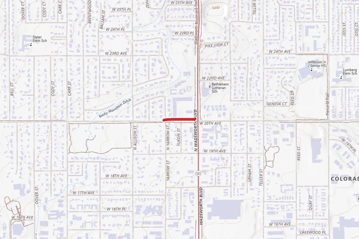 West 20Th Avenue Trail