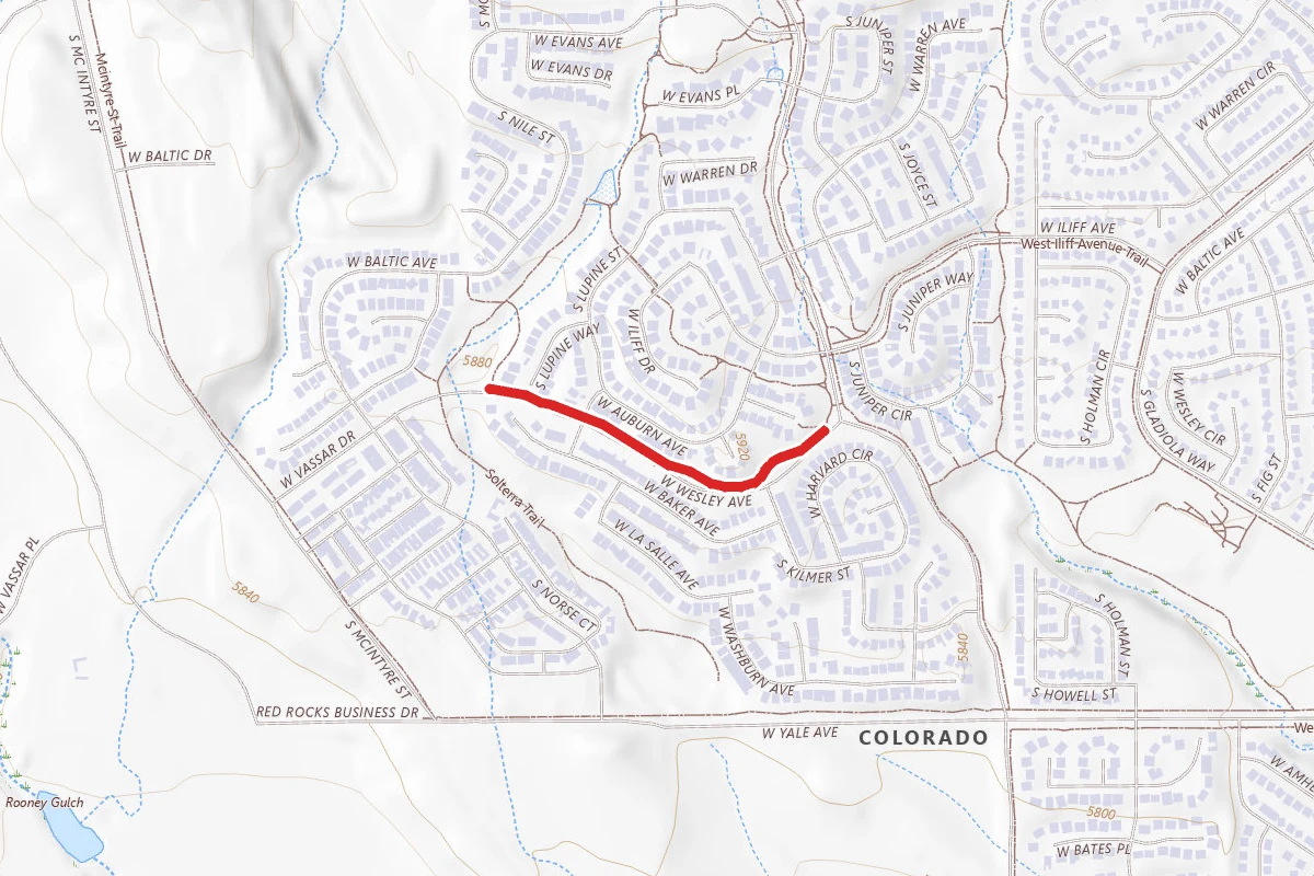 West Westley Avenue Trail