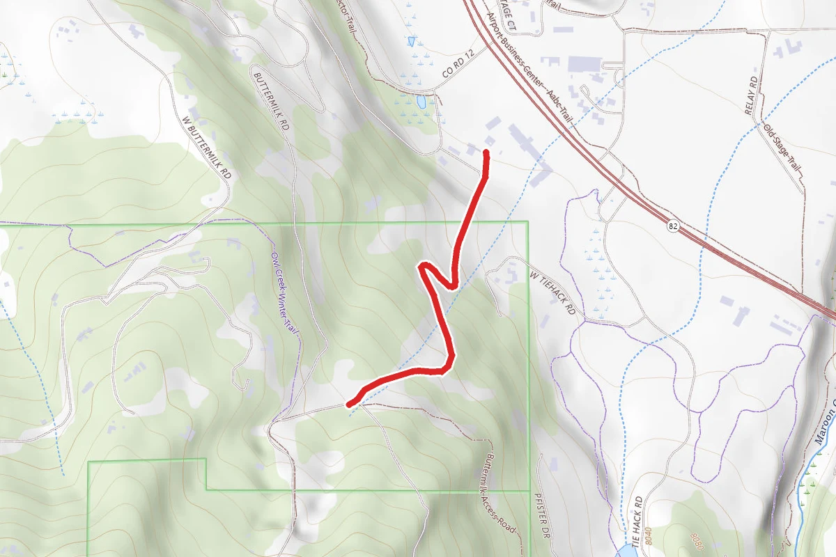 Buttermilk Access Road