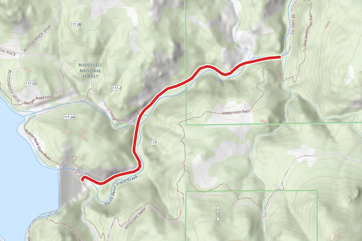 Longmont Dam Road