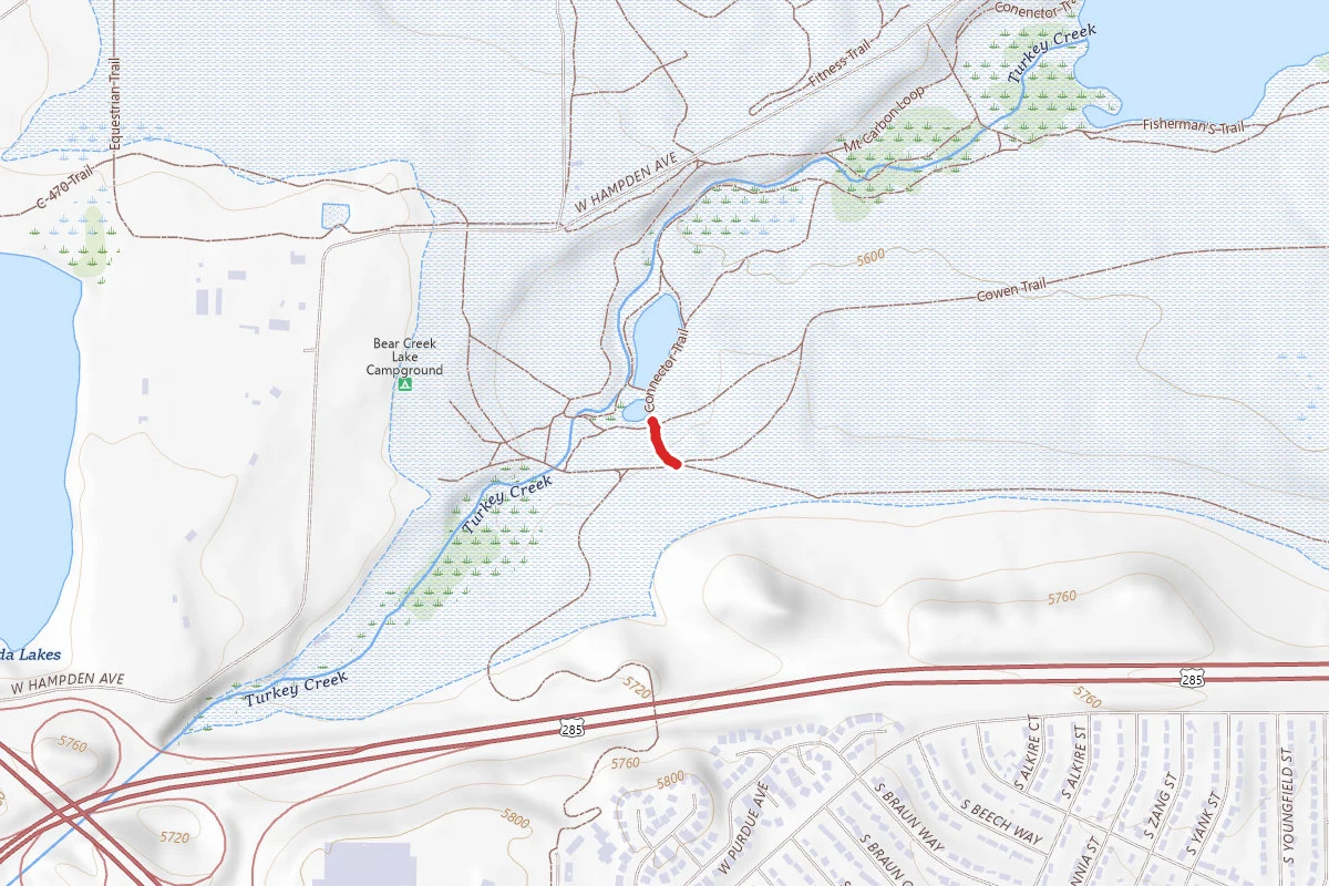 Bear Creek Lake Park Trail