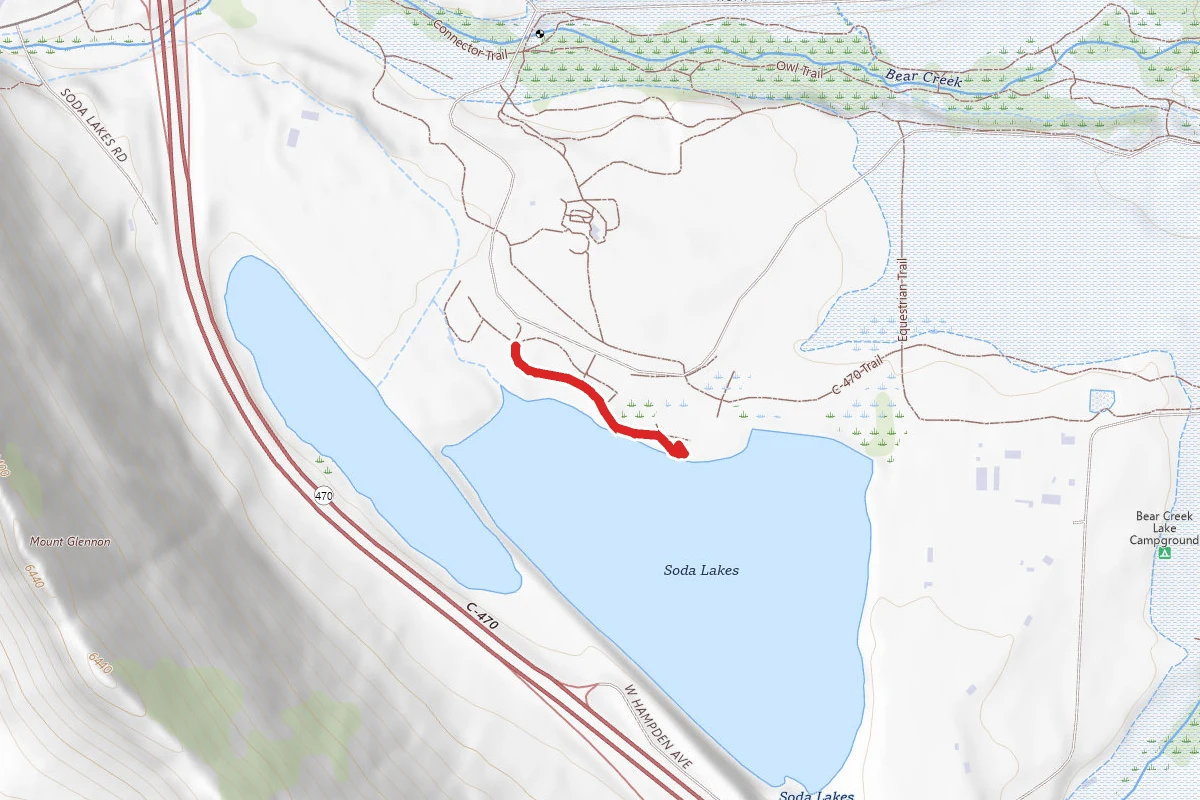 Big Soda Lake Walk Trail