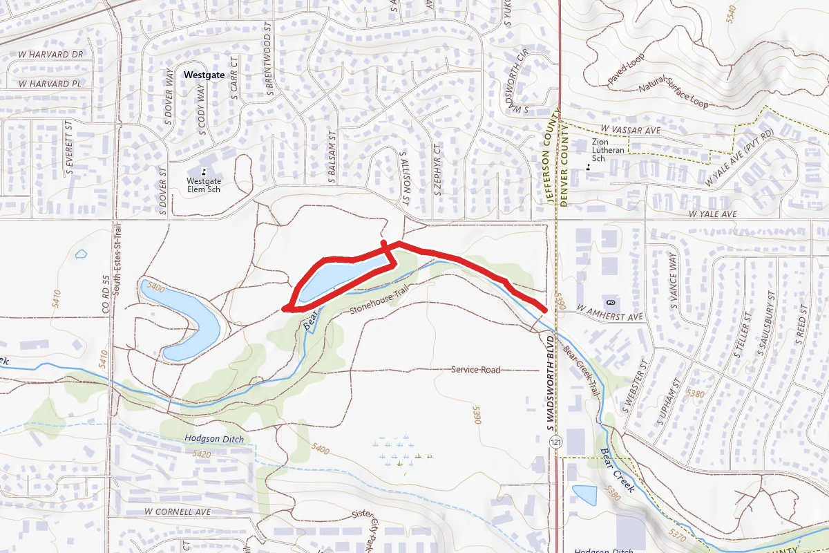 Bear Creek Greenbelt Trail