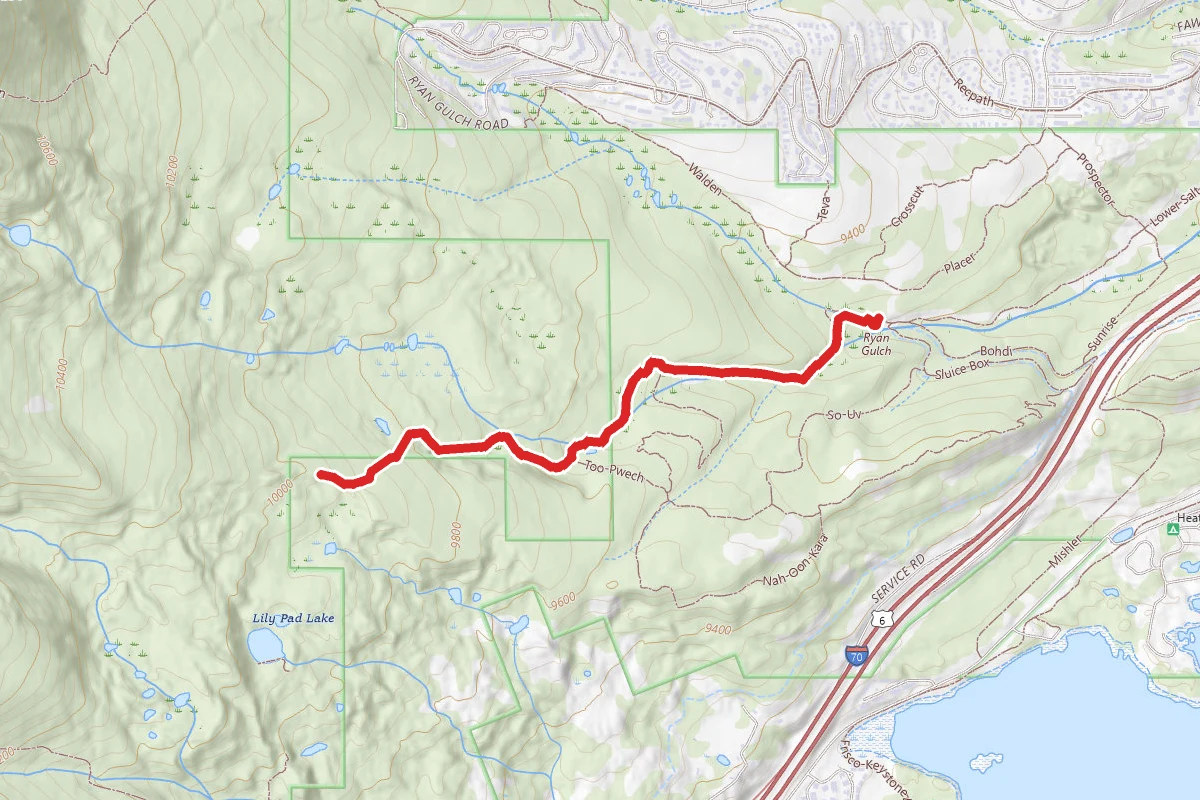 Upper Salt Lick Trail