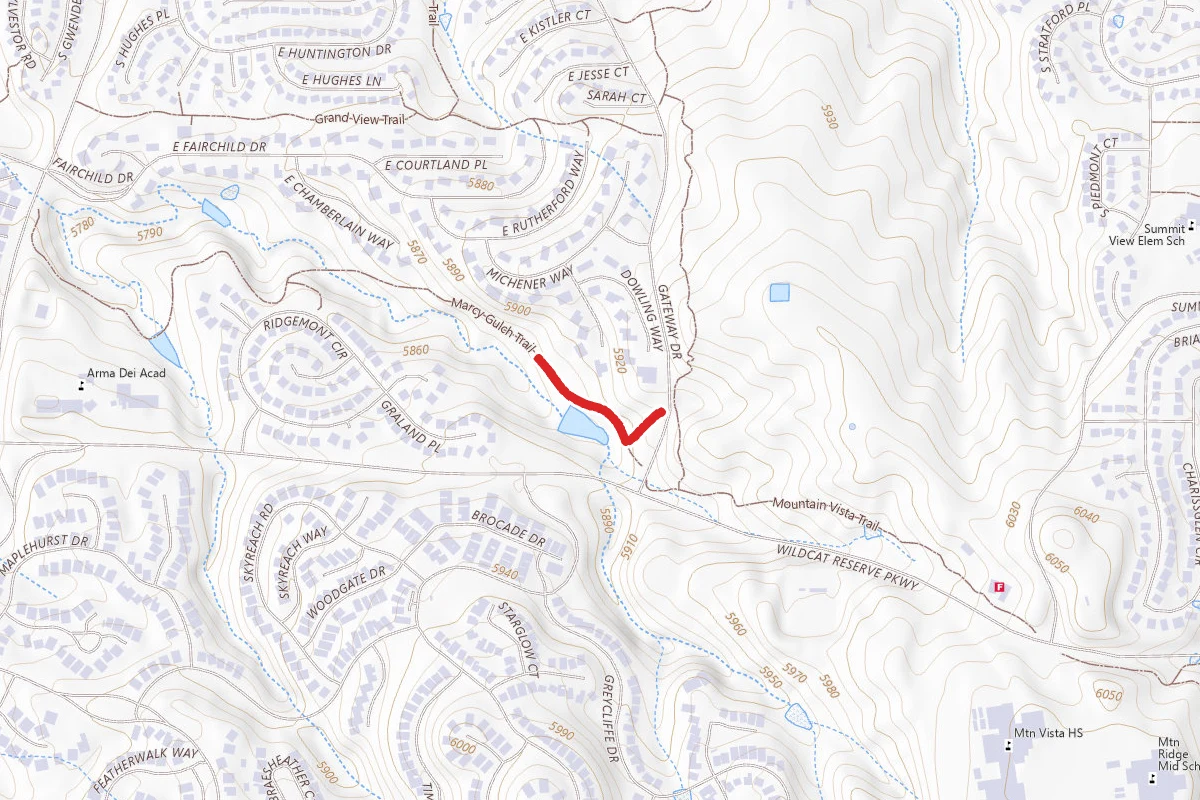 Marcy Gulch Trail