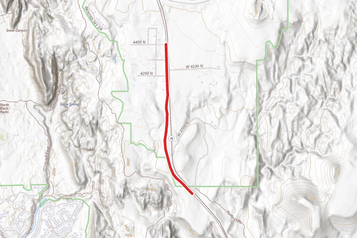 Snow Canyon Bike Trail