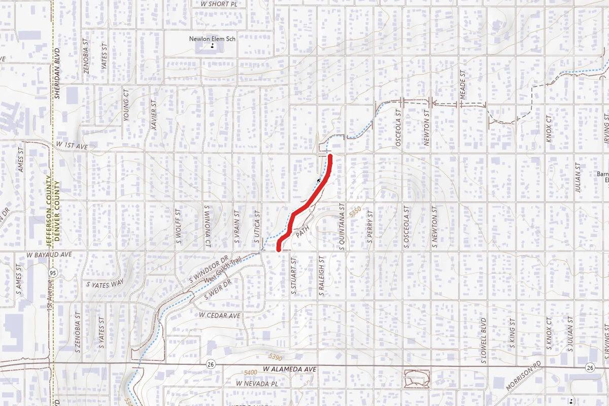 Weir Gulch Trail