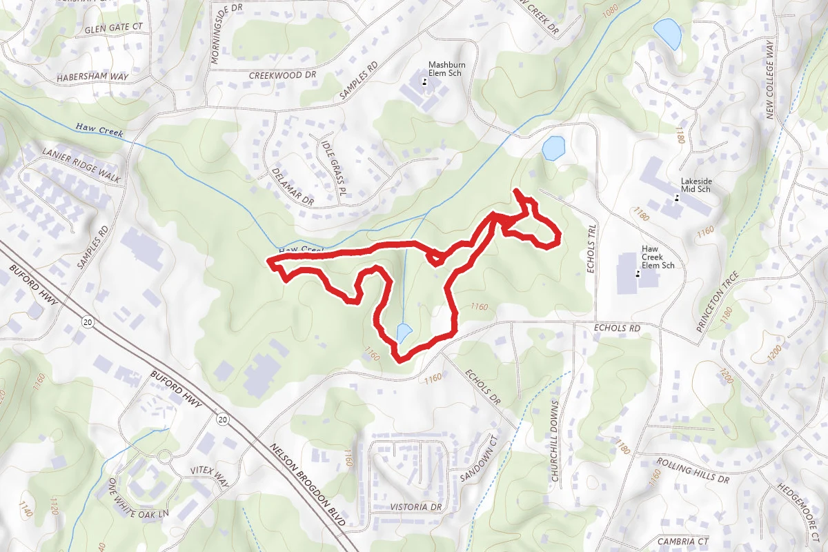 Haw Creek Park Trail