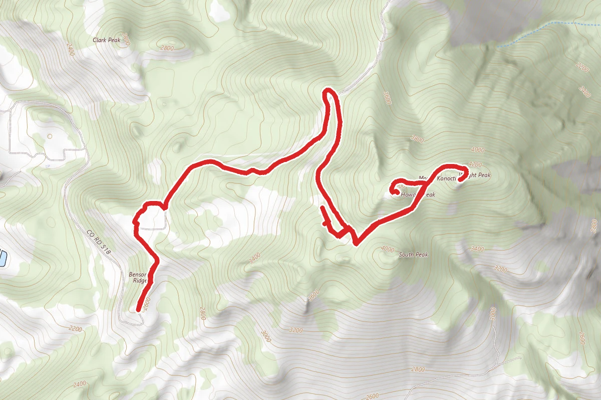 Wright Peak Summit Trail
