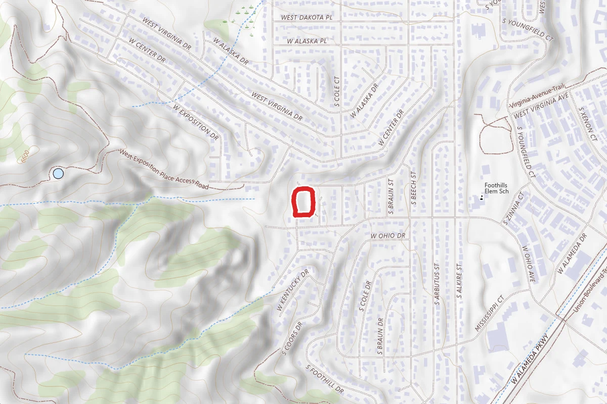 Mountainside Park Trail
