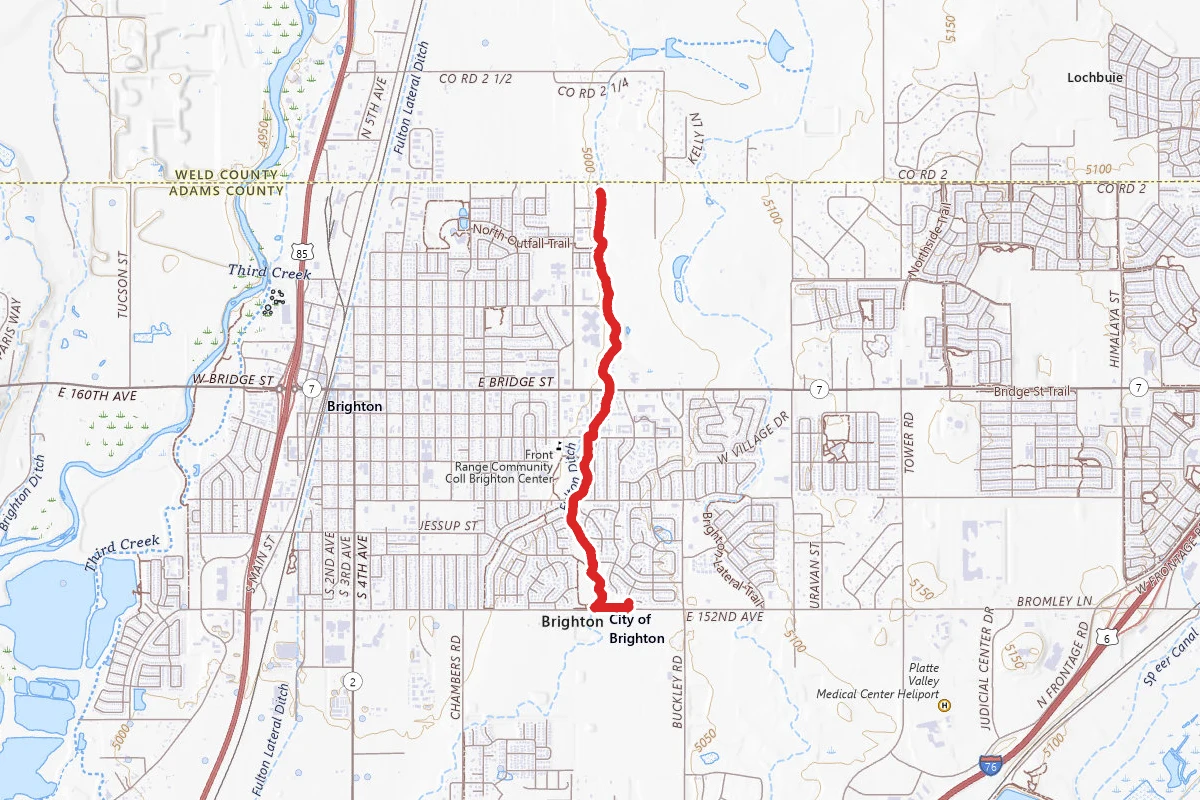 Fulton Ditch Trail