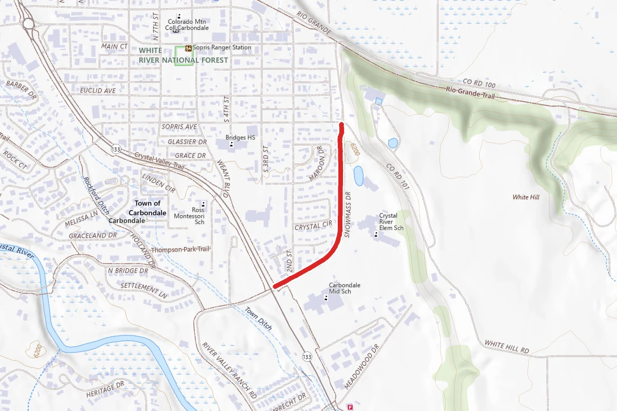 Snowmass Dr Trail