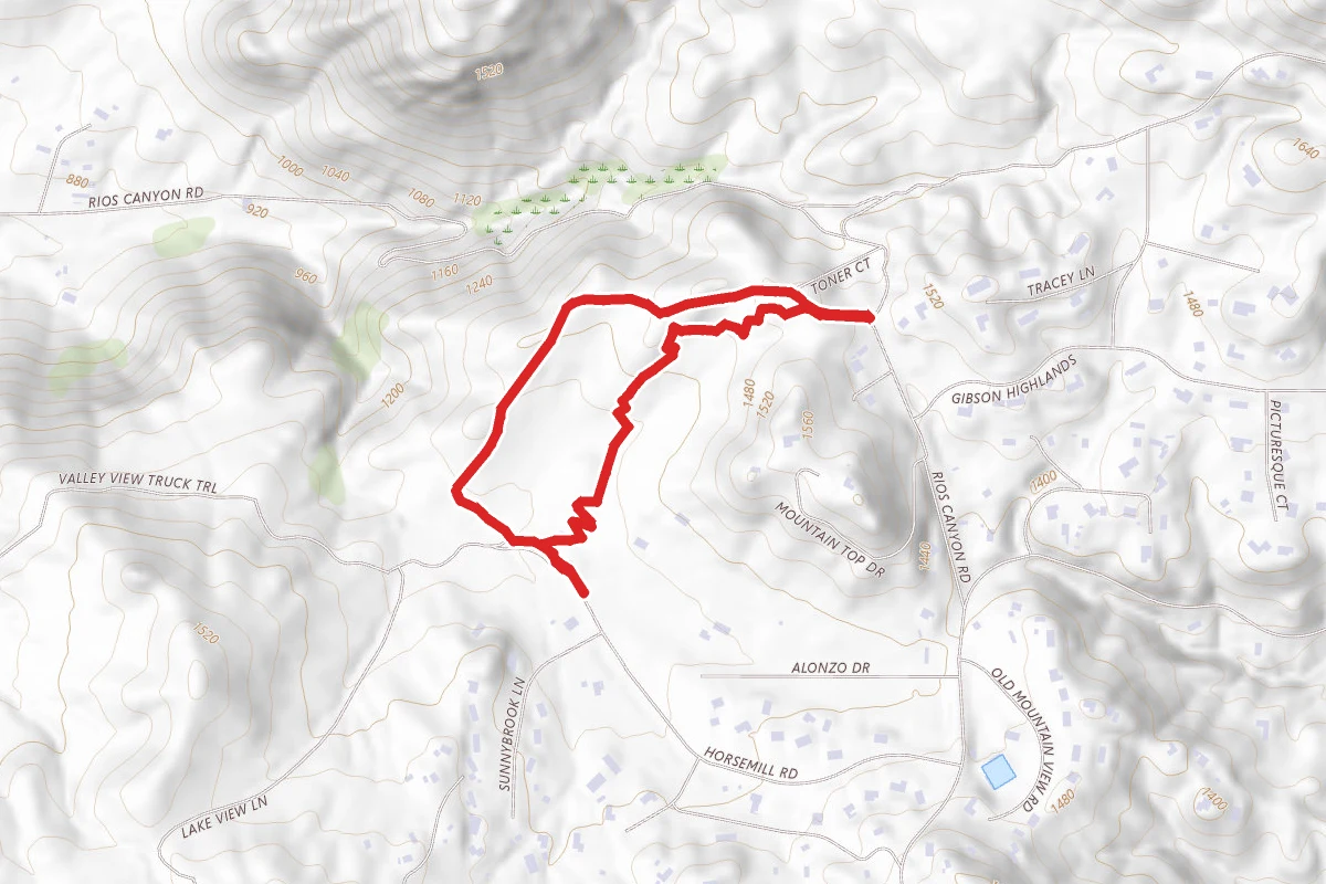 Crestridge Ecological Reserve Trail