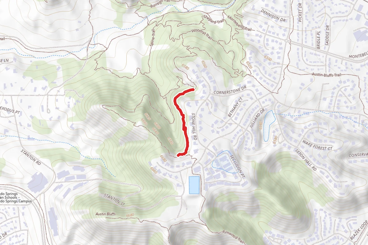 Rim Trail Spine Trail